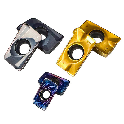 数控铣刀片1604耐磨强一片顶三片