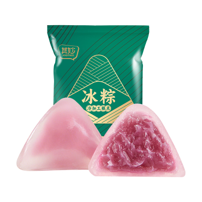 荔枝味蓝莓百香果味冰粽糕点即食