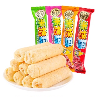 徐福记米格玛夹心米果卷小样多口味散装夹心饼干童年膨化零食食品
