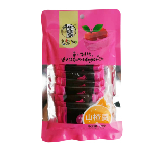 【华味亨 山楂羹150g】 酸甜山楂糕果丹皮山楂片独立包装休闲零食