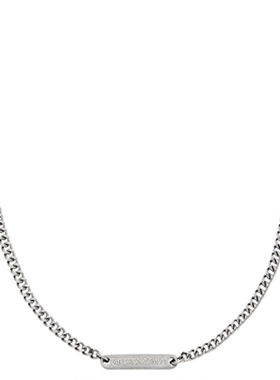 阿玛尼男LOGO系列项链