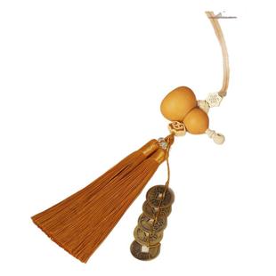 普陀山五帝钱挂件平安招财开过镇宅光天然葫芦门对门官方旗舰店