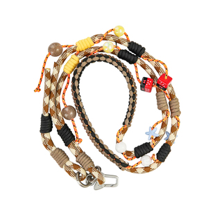 Shininglife户外出行编织手机挂绳斜挎可背女款高级感超长挂链ins