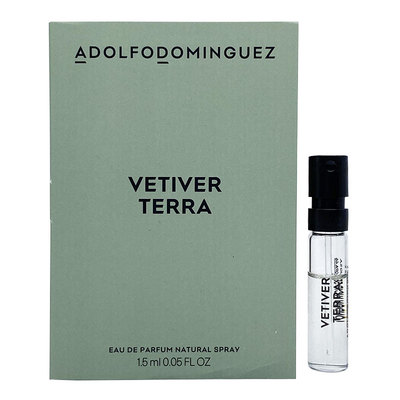 Adolfo Dominguez阿道夫多明格斯Vetiver Terra男浓香水小样1.5ML