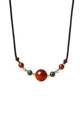 宫里上新中药合香珠本命年吊坠