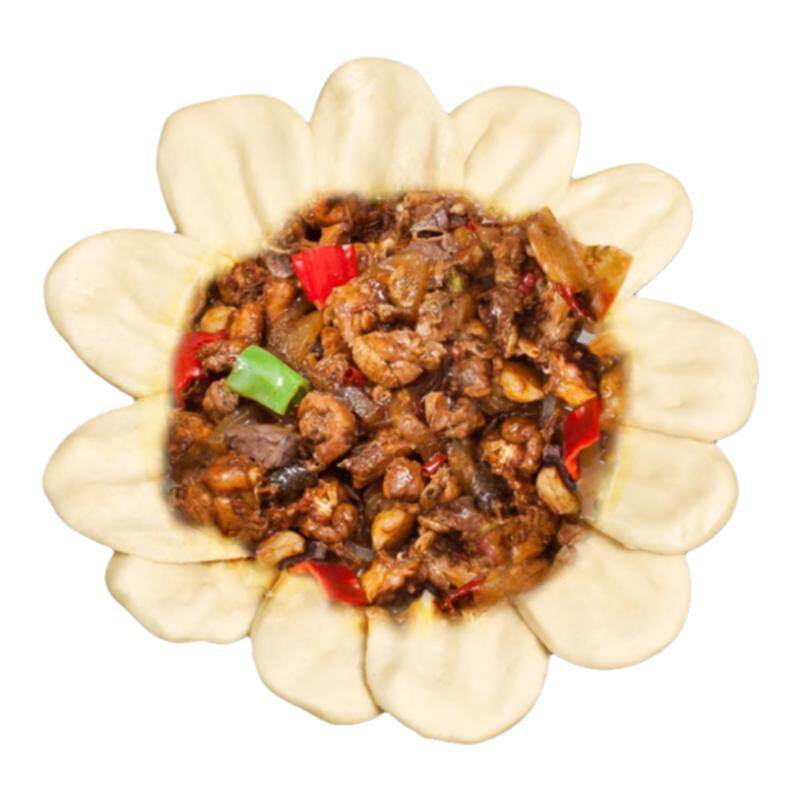 商用地锅鸡贴饼铁锅炖专用地锅鱼排骨手工半成品面饼子早餐玉米饼