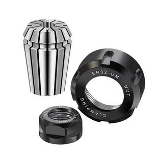 数控石材雕刻机主轴ER20ER25ER32UM高精度防尘防泥浆螺帽刀夹螺母