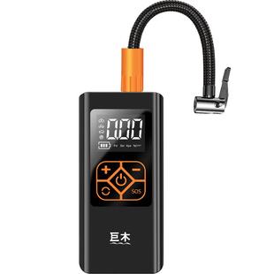 车载无线充气泵便携式汽车用电动打气筒轿车轮胎压自动高压加气宝