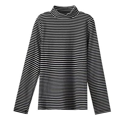 半高领德绒秋衣发热打底衫