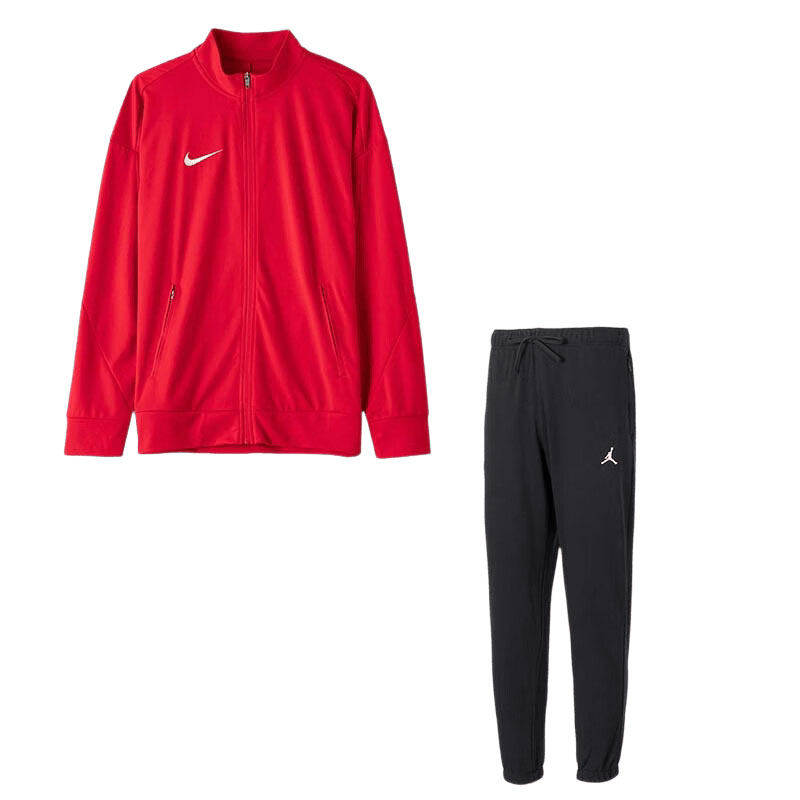 【自营】Nike耐克套装男装简约宽松夹克时尚外套训练健身跑步长裤