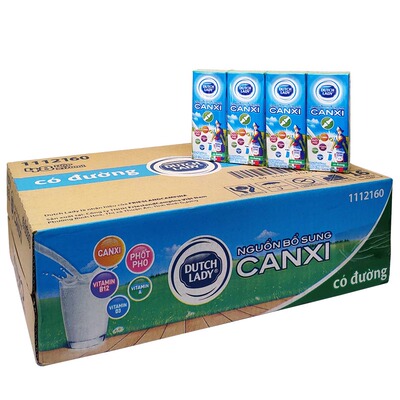 进口越南dutchlady子母奶混合钙