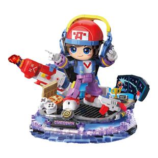 王者荣耀正版授权鲁班七号星空梦想中国积木拼装玩具男孩生日礼物