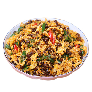 【盐豆炒鸡蛋】盐豆子徐州特产干盐豆邳州老盐豆睢宁新沂香辣250g