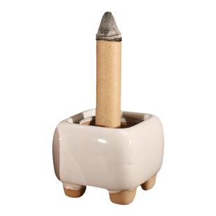 艾柱固定熏香底座熏艾器香炉艾草薰家用艾柱专用插艾棒接灰托盘