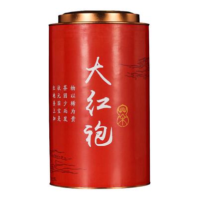 2024新茶大红袍茶叶75克罐装 武夷岩茶肉桂水仙乌龙批发