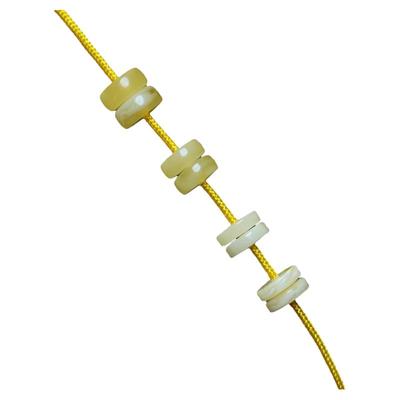 心佑蜜蜡隔片1.5大孔道大小如一