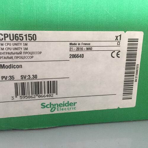 议价Schneider无算术协处理器模块140CPU67160