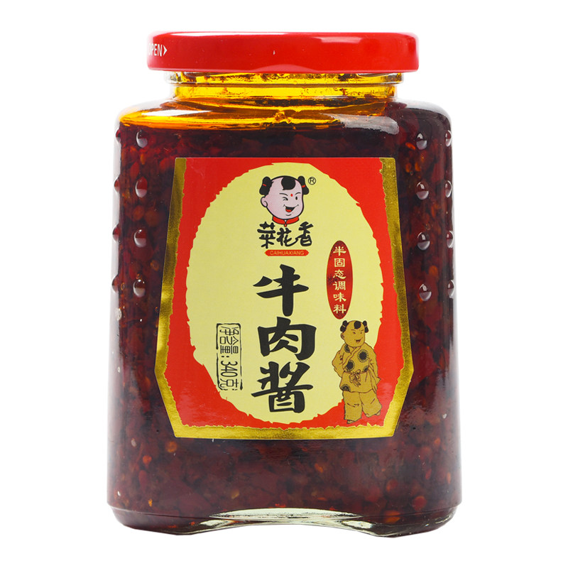 四川菜花香牛肉酱拌饭酱340g