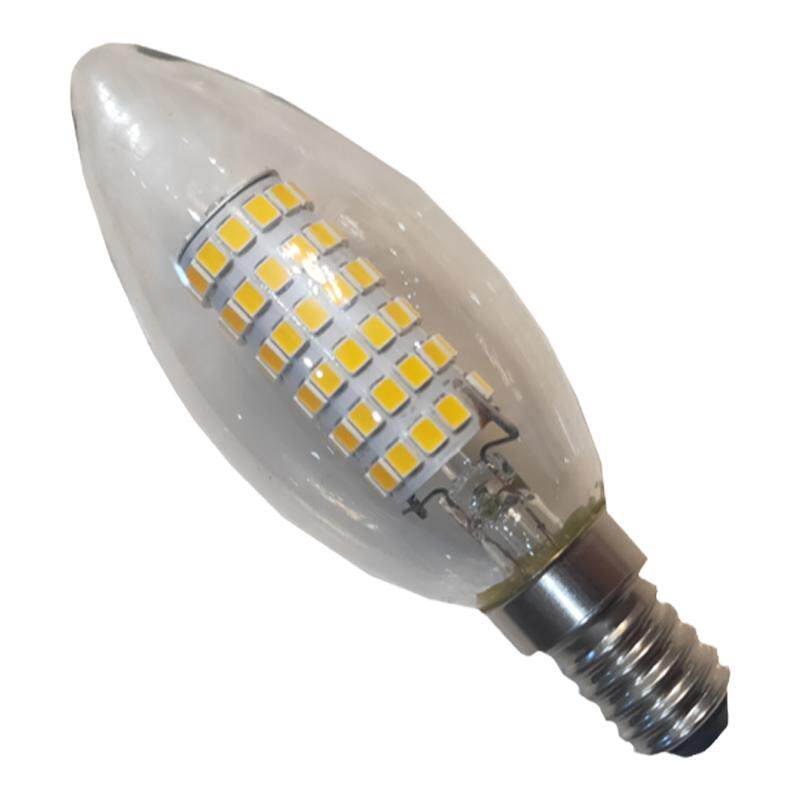 玉米灯led超亮款尖头拉尾灯泡E14 220V230V7W螺口客厅壁灯照明灯