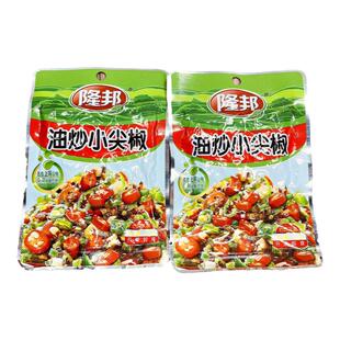 隆邦油炒小尖椒袋装香辣味腌辣椒酱麻咸菜夹馍香辣下饭菜即食