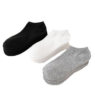 懒人福利袜子男款女款短袜防臭短筒薄款低帮浅口袜隐形船袜百搭