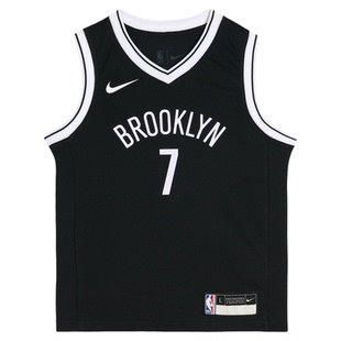 【首发】Nike耐克75周年纪念NBA篮网杜兰特男SW版球衣速干篮球服