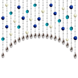 免打孔门帘珠帘隔断新款现代简约卧室门口玄关客厅过道家用珠帘子