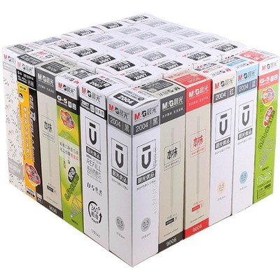 晨光k35按动笔芯G-5墨蓝医生处方