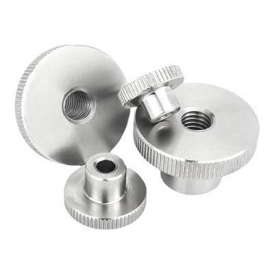 【企业采购】304滚花手拧螺母