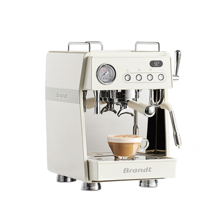 Brandt白朗X300家商两用小型咖啡机意式半自动双加热锅炉机