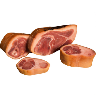 浙江万隆火腿火踵切片500g老字号杭州特产猪蹄膀蹄片煲汤火踵片