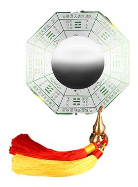 八卦镜凸镜家用大门口纯黄铜葫芦