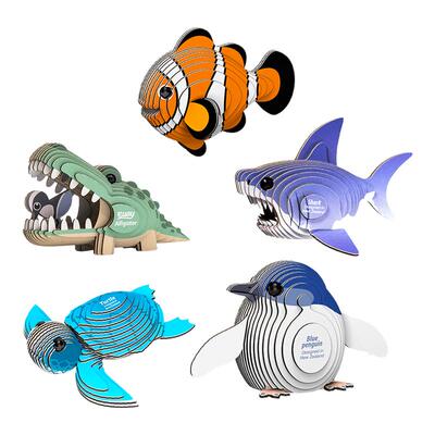 立体3d拼图积木动物模型益智拼装