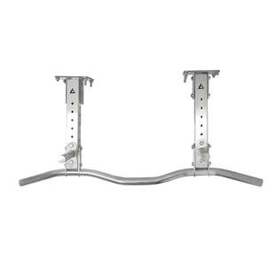 大七不锈钢顶装多把位单杠引体向上吊环单杠曲杆家用多功能健身器