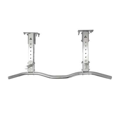 大七不锈钢顶装多把位单杠引体向上吊环单杠曲杆家用多功能健身器