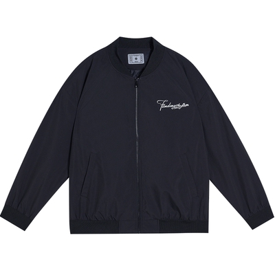 准者双层夹克男子立领外套棒球服