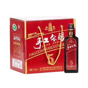 塔牌绍兴黄酒五年手工冬酿花雕整箱装纯正加饭礼盒陈酿