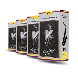 法国 Vandoren 弯德林 V12 灰盒 银盒中音萨克斯哨片 降E中音哨片