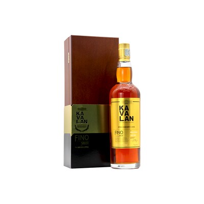 中国台湾金车噶玛兰FINO经典独奏原酒雪莉桶KAVALAN威士忌洋酒