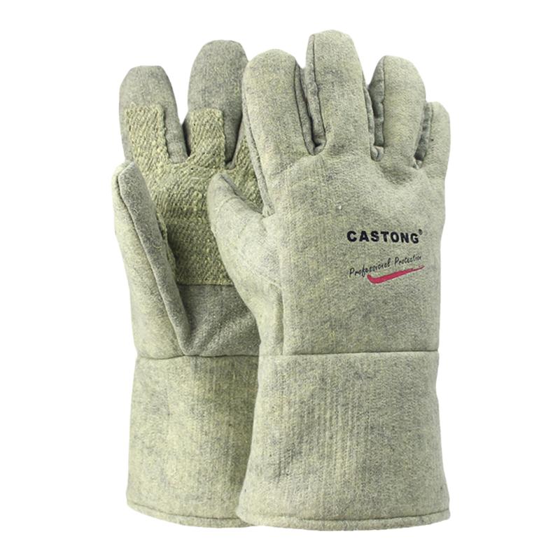 卡司顿防烫手套隔热耐高温500度工业加厚型耐磨壁炉烤箱烘焙家用