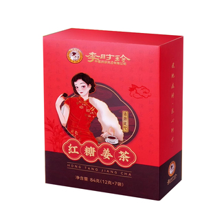 李时珍红糖姜茶【12克*7袋】大姨妈红糖水送女友姜枣茶红枣姜糖茶