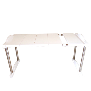 可伸缩厨房橱柜衣柜置物架隔板层架可叠加桌面收纳架隔层架升级款