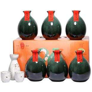 七斤嫂绍兴黄酒醉玉二十年半甜糯米善酿手工花雕整箱500ML*6坛装