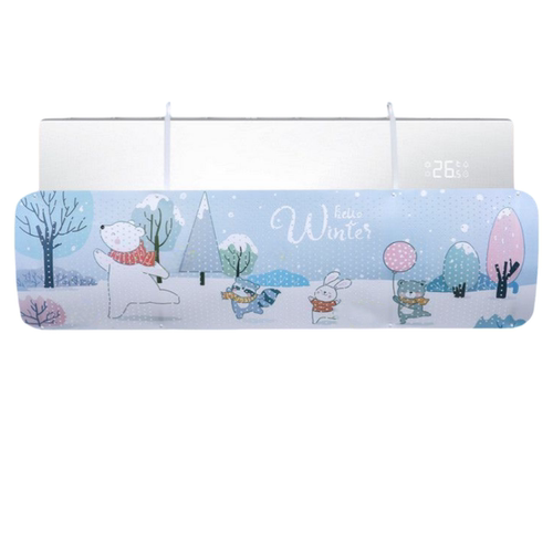 空调挡风板防直吹2025新款坐月子神器通用挂式空调罩防风罩挡风帘