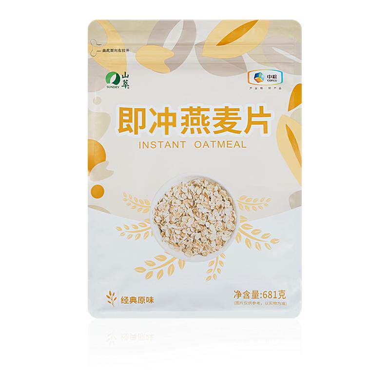 中粮山萃麦片早餐冲饮