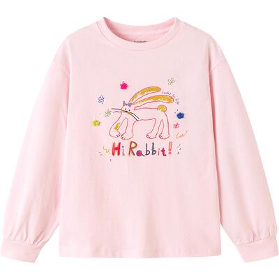 巴拉巴拉balaOne长袖t恤纯棉上衣