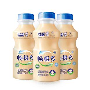 花花牛官方旗舰店畅极多乳酸菌饮品饮料354g*12瓶