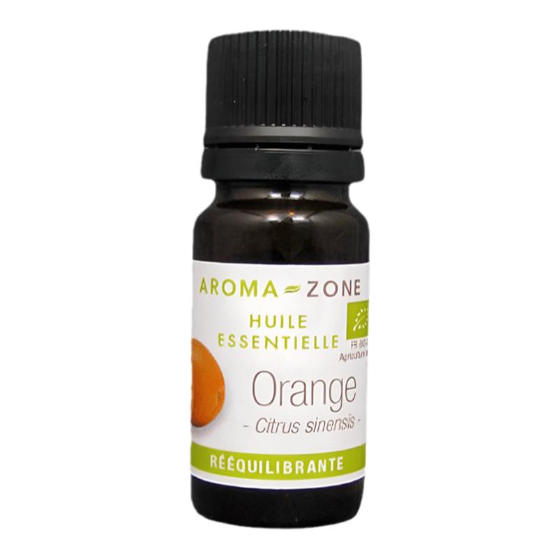 法国aroma zone有机甜橙单方精油10mlorange增白淡化细纹香薰甜美
