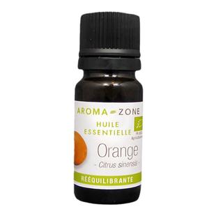 法国aroma zone有机甜橙单方精油10mlorange增白淡化细纹香薰甜美