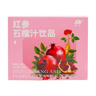 【年货礼盒】敖东红参石榴汁人参皂苷精华浓缩饮液红参饮送